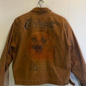 Custom Carhartt Michigan. Hand painted